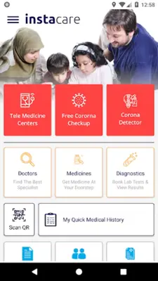 InstaCare App android App screenshot 1